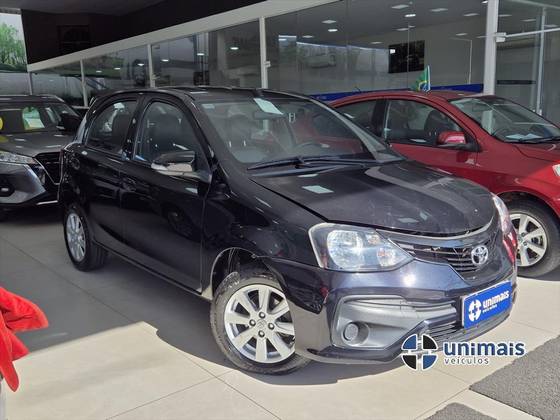 TOYOTA ETIOS 1.5 X PLUS 16V FLEX 4P AUTOMÁTICO TOYOTA ETIOS 1.5 X PLUS 16V FLEX 4P AUTOMÁTICO